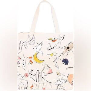 Kate Spade New York Canvas Tote Bag NWT NEW YORK DREAM